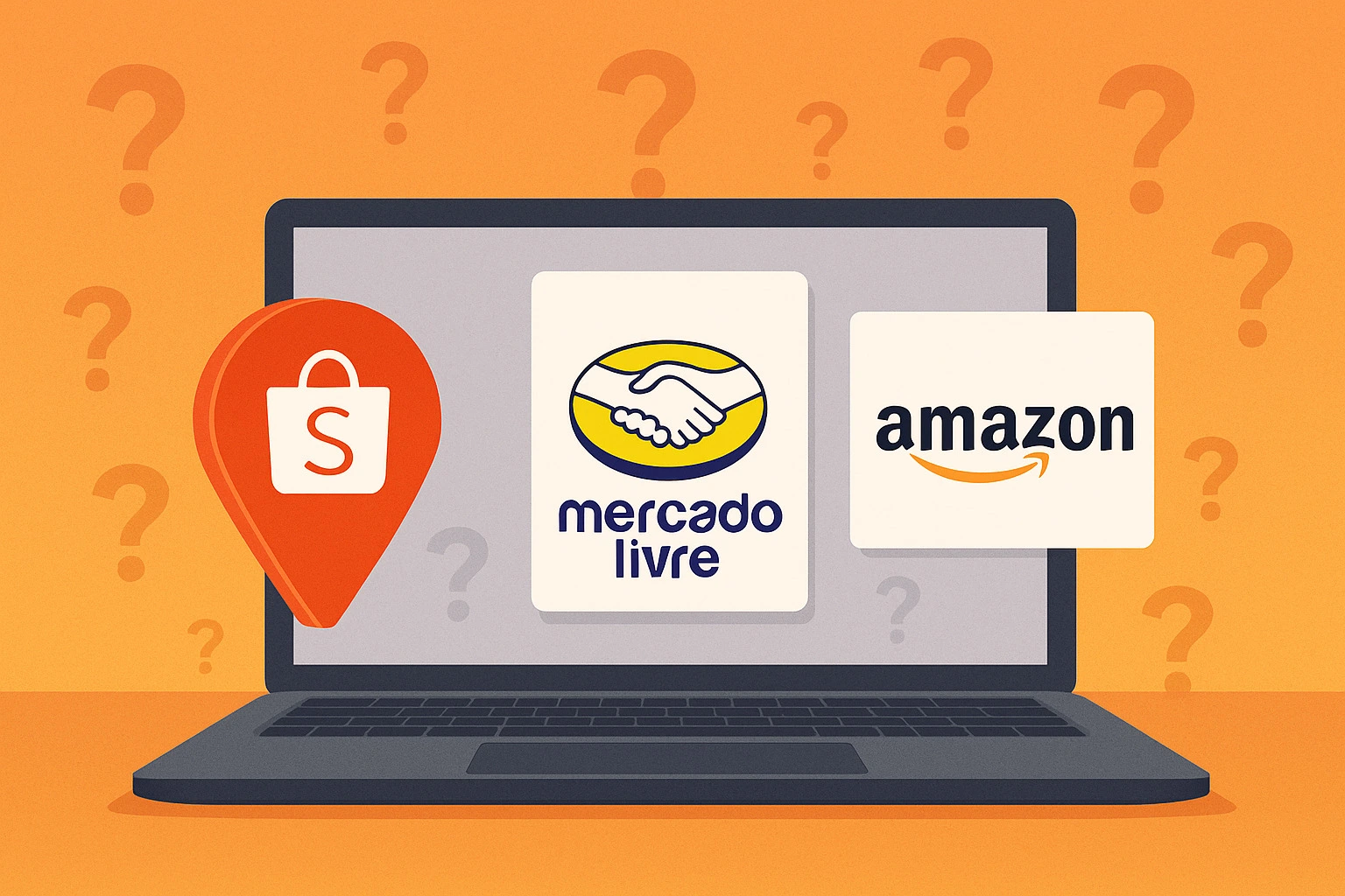 Shopee, Mercado Livre ou Amazon
